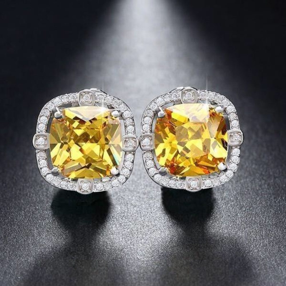 Large stud earrings